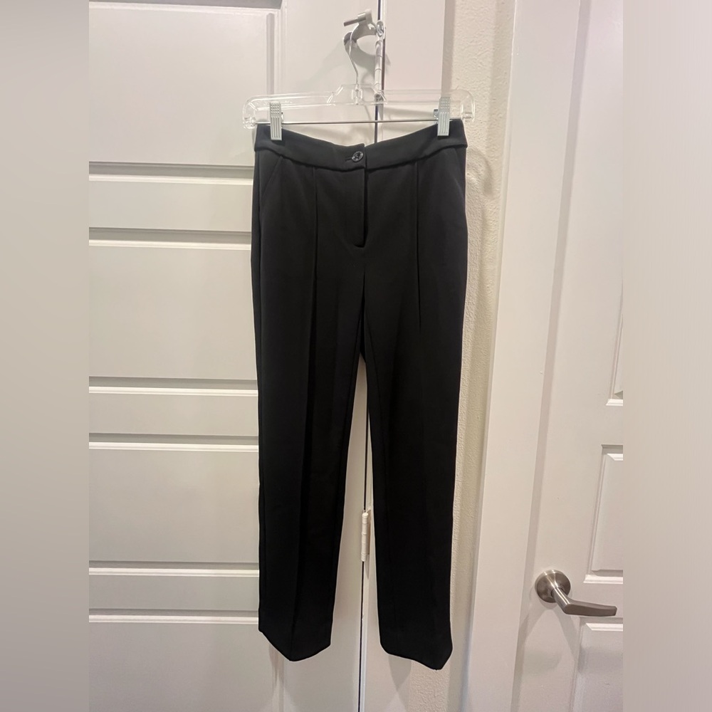 White House Black Market slim crop pants